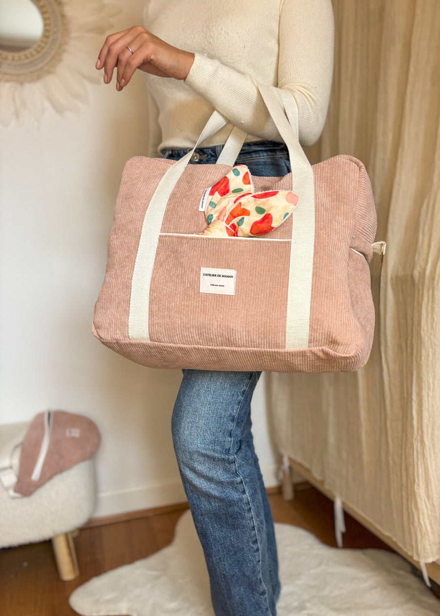 Sac à langer cœurs