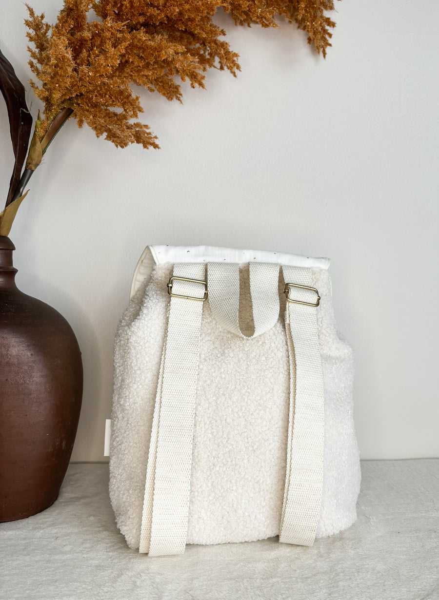 Sac à dos écru
