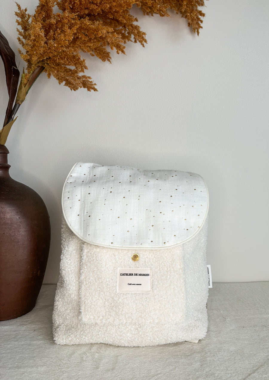 Sac à dos écru
