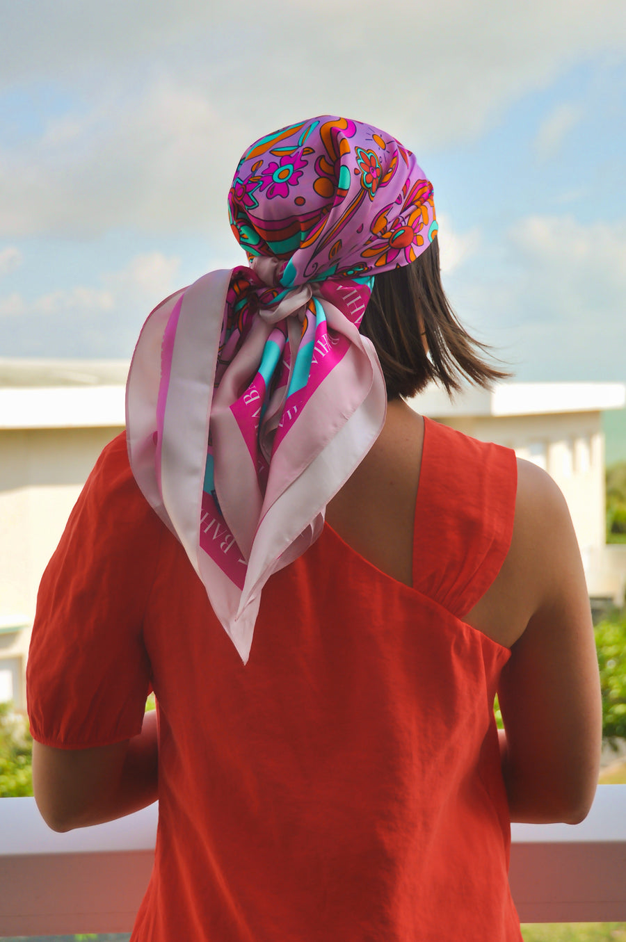 Foulard en soie Ana