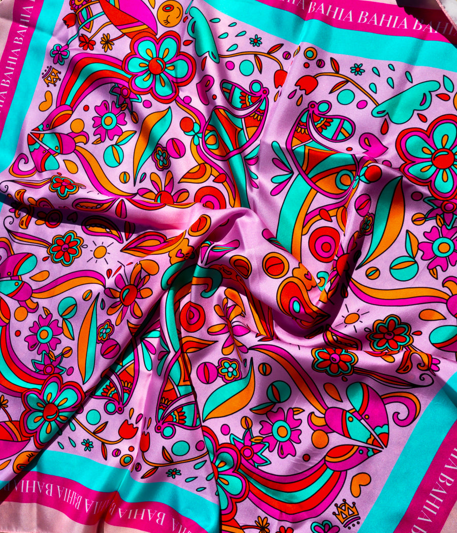 Foulard en soie Ana