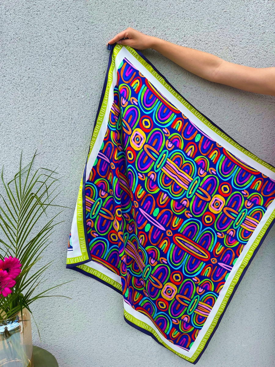 Foulard en soie Zina