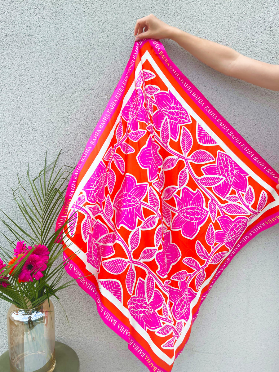 Foulard en soie Baja